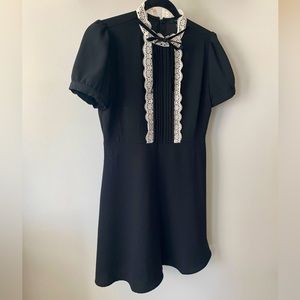 Black and white dress